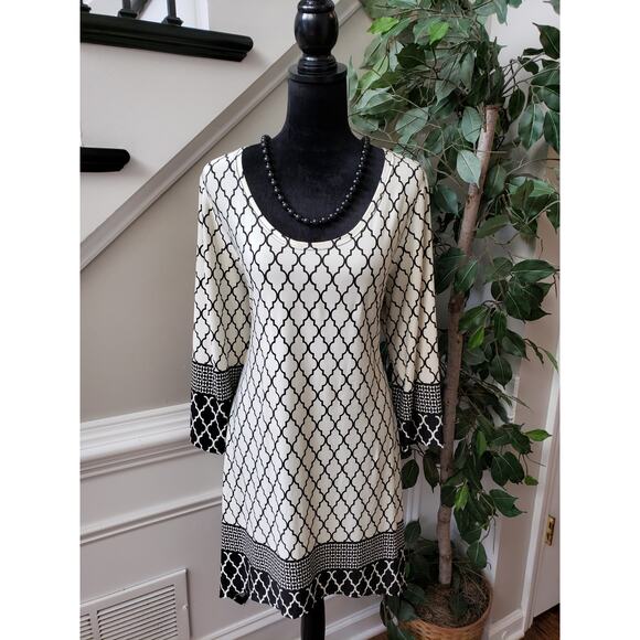 White Mark Tops - White Mark White Boxy Tunic Blouse